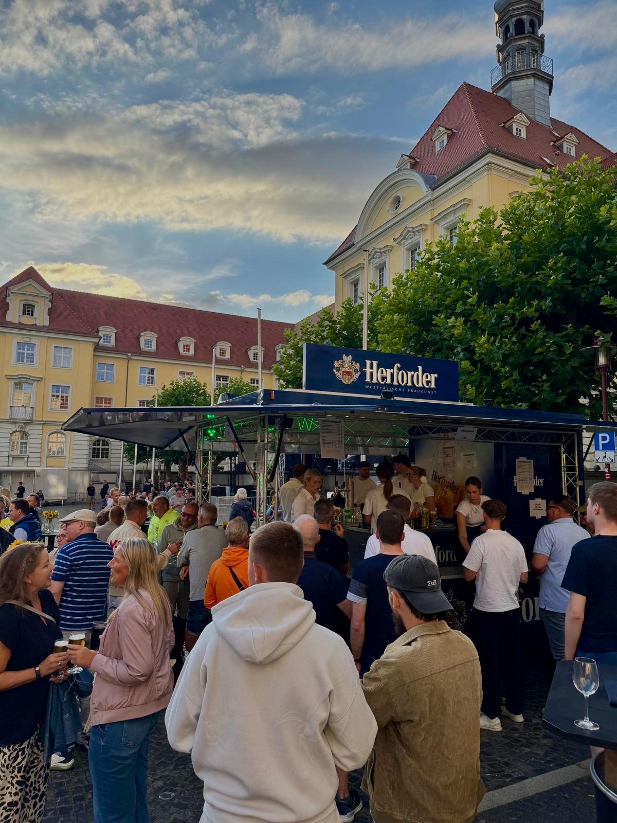 Getränkeausschank auf Veranstaltungen